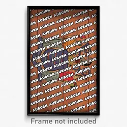 Auburn New Jersey Poster (NJ City Souvenir 11x17 Town Print)