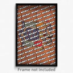 Milmay New Jersey Poster (NJ City Souvenir 11x17 Town Print)