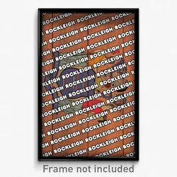 Rockleigh New Jersey Poster (NJ City Souvenir 11x17 Town Print)