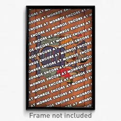 Encore at Monroe New Jersey Poster (NJ City Souvenir 11x17 Town Print)