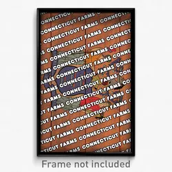 Connecticut Farms New Jersey Poster (NJ City Souvenir 11x17 Town Print)