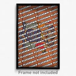 Pluckemin New Jersey Poster (NJ City Souvenir 11x17 Town Print)