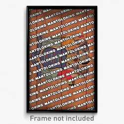 Mantoloking New Jersey Poster (NJ City Souvenir 11x17 Town Print)