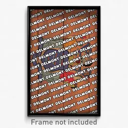 Delmont New Jersey Poster (NJ City Souvenir 11x17 Town Print)