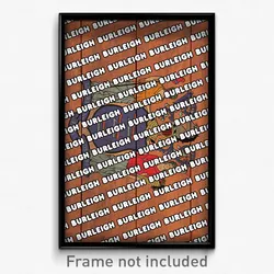 Burleigh New Jersey Poster (NJ City Souvenir 11x17 Town Print)