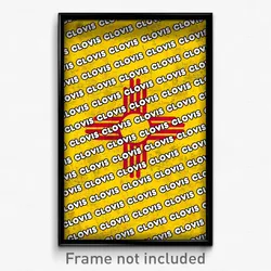 Clovis New Mexico Poster (NM City Souvenir 11x17 Town Print)