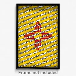 Los Lunas New Mexico Poster (NM City Souvenir 11x17 Town Print)