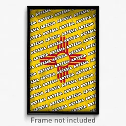 Artesia New Mexico Poster (NM City Souvenir 11x17 Town Print)