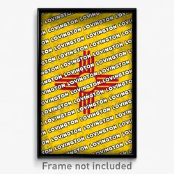 Lovington New Mexico Poster (NM City Souvenir 11x17 Town Print)