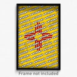 Anthony New Mexico Poster (NM City Souvenir 11x17 Town Print)