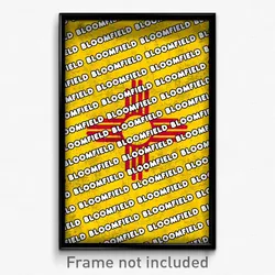 Bloomfield New Mexico Poster (NM City Souvenir 11x17 Town Print)