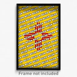 Belen New Mexico Poster (NM City Souvenir 11x17 Town Print)