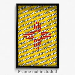 Lee Acres New Mexico Poster (NM City Souvenir 11x17 Town Print)