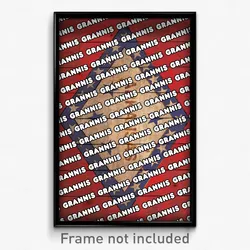 Grannis Arkansas Poster (AR City Souvenir 11x17 Town Print)