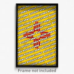 Bosque Farms New Mexico Poster (NM City Souvenir 11x17 Town Print)