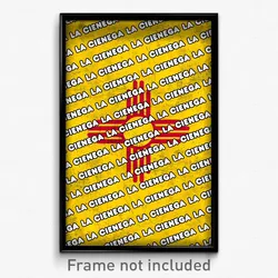 La Cienega New Mexico Poster (NM City Souvenir 11x17 Town Print)