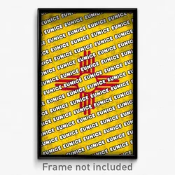 Eunice New Mexico Poster (NM City Souvenir 11x17 Town Print)