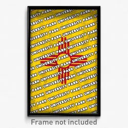 University Park New Mexico Poster (NM City Souvenir 11x17 Town Print)
