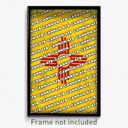 Cannon AFB New Mexico Poster (NM City Souvenir 11x17 Town Print)