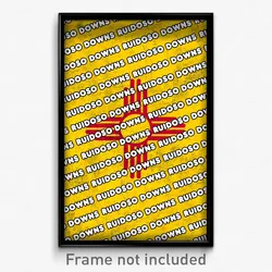 Ruidoso Downs New Mexico Poster (NM City Souvenir 11x17 Town Print)