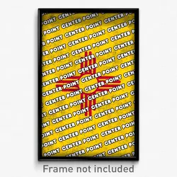 Center Point New Mexico Poster (NM City Souvenir 11x17 Town Print)