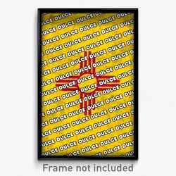 Dulce New Mexico Poster (NM City Souvenir 11x17 Town Print)