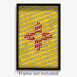 San Ysidro New Mexico Poster (NM City Souvenir 11x17 Town Print)