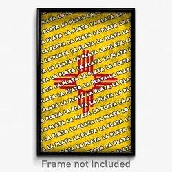 La Plata New Mexico Poster (NM City Souvenir 11x17 Town Print)