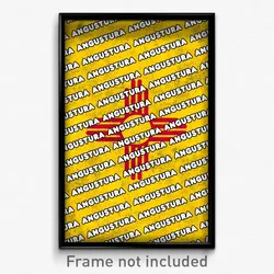 Angustura New Mexico Poster (NM City Souvenir 11x17 Town Print)
