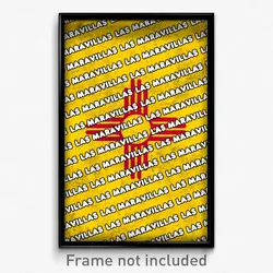 Las Maravillas New Mexico Poster (NM City Souvenir 11x17 Town Print)