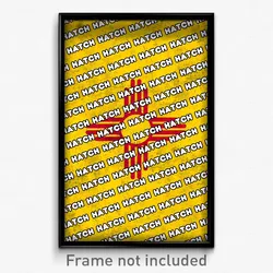 Hatch New Mexico Poster (NM City Souvenir 11x17 Town Print)
