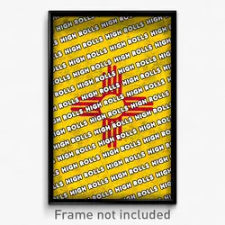 High Rolls New Mexico Poster (NM City Souvenir 11x17 Town Print)