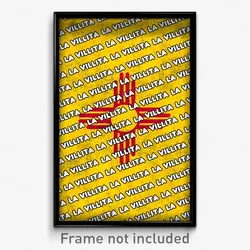 La Villita New Mexico Poster (NM City Souvenir 11x17 Town Print)