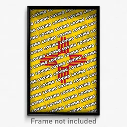 Loving New Mexico Poster (NM City Souvenir 11x17 Town Print)