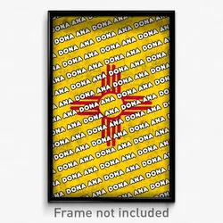 Dona Ana New Mexico Poster (NM City Souvenir 11x17 Town Print)