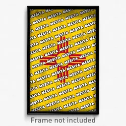 Mesita New Mexico Poster (NM City Souvenir 11x17 Town Print)