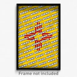 Berino New Mexico Poster (NM City Souvenir 11x17 Town Print)
