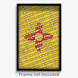 Ohkay Owingeh New Mexico Poster (NM City Souvenir 11x17 Town Print)