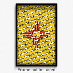 El Duende New Mexico Poster (NM City Souvenir 11x17 Town Print)