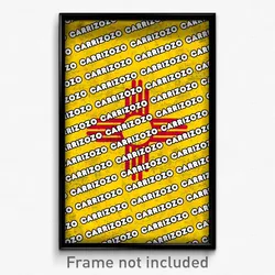 Carrizozo New Mexico Poster (NM City Souvenir 11x17 Town Print)