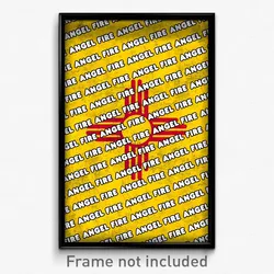 Angel Fire New Mexico Poster (NM City Souvenir 11x17 Town Print)