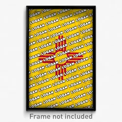Logan New Mexico Poster (NM City Souvenir 11x17 Town Print)