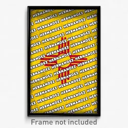 Hernandez New Mexico Poster (NM City Souvenir 11x17 Town Print)