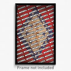 McNeil Arkansas Poster (AR City Souvenir 11x17 Town Print)