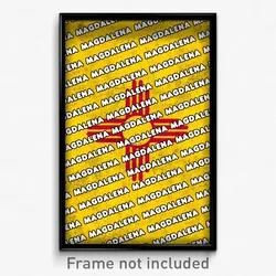 Magdalena New Mexico Poster (NM City Souvenir 11x17 Town Print)