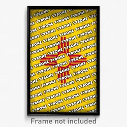 Tyrone New Mexico Poster (NM City Souvenir 11x17 Town Print)
