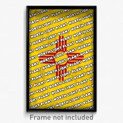 North Light Plant New Mexico Poster (NM City Souvenir 11x17 Town Print)