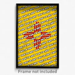 Yah-ta-hey New Mexico Poster (NM City Souvenir 11x17 Town Print)