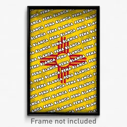 Pena Blanca New Mexico Poster (NM City Souvenir 11x17 Town Print)