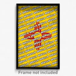 Sedillo New Mexico Poster (NM City Souvenir 11x17 Town Print)